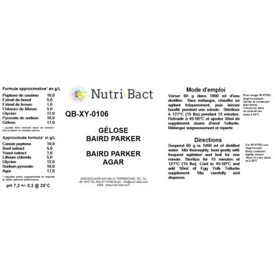 Baird Parker Agar Base